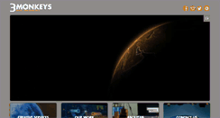 Desktop Screenshot of 3monkeys.net